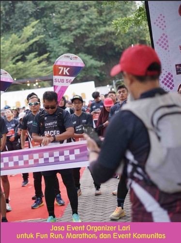 Jasa Event Organizer Lari untuk Fun Run, Marathon, dan Event Komunitas